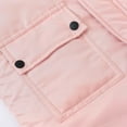 thumbnail image 7 of Boys Winter Hooded Parka Jacket with Faux Fur Trim Detachable Hood Zipper Closure Multiple Pockets Windproof Outerwear, 7 of 7