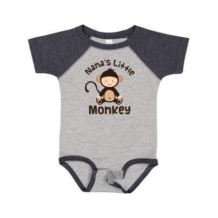 

Inktastic Nana s Little Monkey Gift Baby Boy or Baby Girl Bodysuit