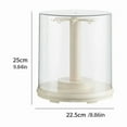 thumbnail image 2 of Uxgjfwu 360° Rotating Display Stand for Figures, Clear Acrylic Collectible Showcase Shelf with Dustproof Cover, Storage Rack, 2 of 5