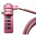 thumbnail image 2 of Sendt Pink Notebook/Laptop Combination Lock Security Cable, 2 of 2