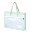 thumbnail image 1 of Bolsas para Proyectos A3,Bolsa Grande para Archivos,Bolsa Almacenamiento para Manualidades Acolchado,Bolsa Almacenamiento  Transparente con Cremallera para Dibujo y Bocetos B, 1 of 1
