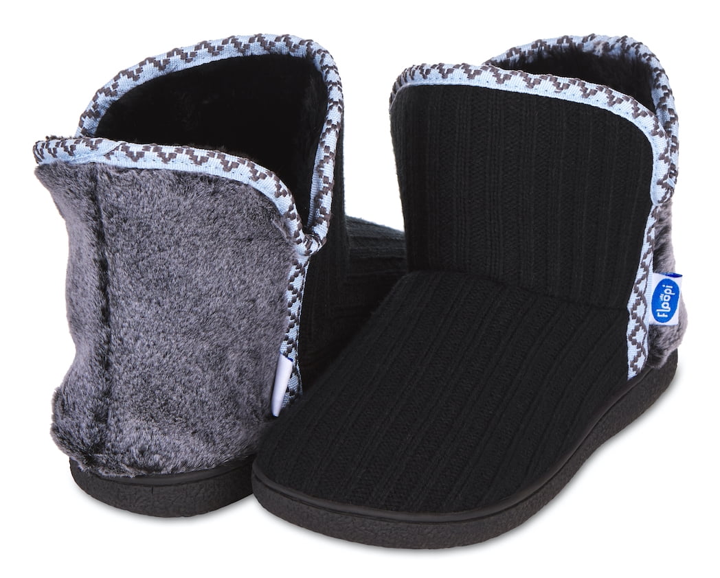 ladies fur slippers