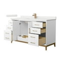 thumbnail image 6 of Wyndham Collection WCH818160SWZGTUNSMXX Amici 60" Free Standing Single Basin Vanity Set -, 6 of 7
