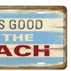 thumbnail image 3 of Shabby Chic Cartel De De Metal Cartel licencia Bar Pub Garaje Decoración De Pared Artesanías playa, 3 of 5