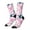 2 Black-2, variant on Cartoon Poodle Dog Print Adult Socks for Men & Women,Calf Socks, Ankle Socks,Boots Socks,Breathable Casual Sock,Unisex Crew Socks