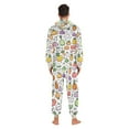 thumbnail image 4 of FORMRS Onesies Pajama for Adults Unisex Hoodie Winter Jumpsuit One Piece Sleepwear, Sizes S-2XL, Cute Vegetables, 4 of 7