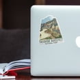 thumbnail image 5 of Die Cut Sticker Theodore Roosevelt NP, North Dakota, Road Scene, Contour Vinyl Sticker 3 to 6 inches, (Waterproof Decal for Cars, Water Bottles, Laptops, Coolers), Large, 5 of 5