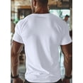 thumbnail image 2 of NEW ZEALAND ALL BLACKS Leaf Pattern Print, Men's Crew Neck Short Sleeve T-shirt, Casual Tops For Men, Men's Comfy Clothing For Daily Wear Tee For Adult, Men, Women, Teen, Teenager, Adolescent, Youth, 2 of 5