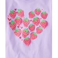 thumbnail image 3 of Camiseta The Children's Place para niñas Fruity Foods, paquete de 5, 3 of 5