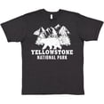 thumbnail image 3 of Inktastic Yellowstone National Park with Bear Mountains and Trees T-Shirt, 3 of 5