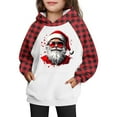 thumbnail image 5 of Taqqpue Ugly Christmas Hoodies for Girls Boys Graphic Hooded Pullover Sweatshirts Casual Loose Fit Oversize Long Sleeve Shirts with Pocket 5-15Y, 5 of 5