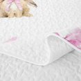 thumbnail image 5 of Manfei Kawaii Bow Rabbit Quilt Full,Cartoon Animal Full Bedspread Sets,3-Piece,1 Coverlet and 2 Pillowcases, 5 of 7