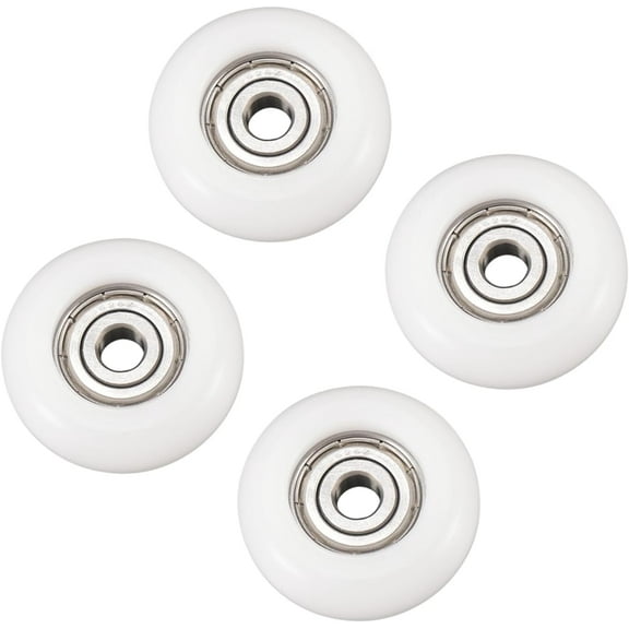 Total Gym Replacement Set of 4 Wheels/Rollers for Models 2000, 3000, Some 3000 XL, and a Few Very Early XL(White)