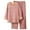 A07-Pink, variant on RMGVDSD Women's Pajamas Set Fashion Jacquard Weave Pajama Set Women's 3/4 Sleeve Tops With Long Pants Kimono Pajamas Suit 2 Piece Sleepwear Set Halloween Pajama Sets