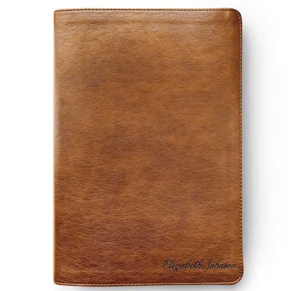 Custom NLT Bible with Name Engraved, NLT Large Print Holy Bible, Custom Bible Name Engraved,  New Living Translation, Baptism Gifts