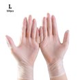 thumbnail image 3 of PVC Gloves One-time Clear Latex Gloves Powder Free Hand Protector for Kitchen Food Cooking, L ,Maoww, 3 of 9