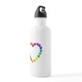 thumbnail image 3 of CafePress - Cat Print Heart Stainless Steel Water Bottle 1 - Stainless Steel Water Bottle, Sports Bottle, 1.0L, 3 of 5
