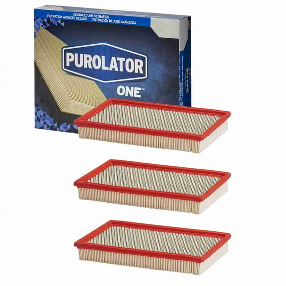 3 pc Purolator ONE A25594 Air Filters for 66917 Intake Inlet Manifold Fuel Delivery Filters