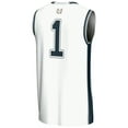 thumbnail image 3 of Youth GameDay Greats White #1 Utah State Aggies Lightweight Basketball Jersey, 3 of 4