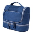 thumbnail image 3 of Bolsa De Maquillaje De Viaje De Gran Capacidad Con Diseño De Múltiples Bolsillos, Interior Impermeable, Almacenamiento Versátil Para Salidas, 3 of 8