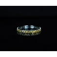 thumbnail image 4 of Citrine Full eternity band Ring Wedding Engagement Matching Band Ring Bridal Ring Gift For Her Women, 4 of 5