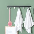 thumbnail image 5 of Unique Bargains 1pc Long Handle Double Sided Bath Brush Back Scrubber Pink, 5 of 6