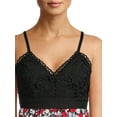 thumbnail image 4 of No Boundaries Juniors' Lace Babydoll Top, 4 of 5