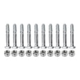 thumbnail image 3 of Mosiee Set Of 10 Shear Pins And Lock Nuts For Ariens 510015 51001500 And For Snapper 13865 709155 Compatible With Multiple Models, 3 of 9
