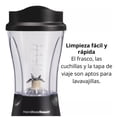 thumbnail image 3 of Licuadora Individual Hamilton Beach Blend & Go, 14 oz | Licuadora Portatil Alámbrica, Cuchillas de Acero Inoxidable con Tapa de Viaje, 3 of 8