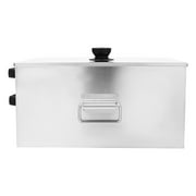 Miumaeov Rice Noodle Roll Steamer Machine Cantonese Cuisine Cookware Stainless Steel Guangdong Changfen Steamer with Extra Tray