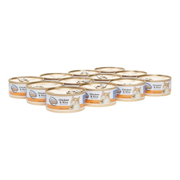 (12Pack) NutriSource Chicken & Rice Cat Formula Wet Cat Food, 5 oz