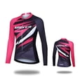 thumbnail image 3 of Maillot de ciclismo de verano para mujer, conjuntos de primavera y otoño, camisetas de manga larga transpirables para bicicleta, nueva ropa de ciclismo de carretera, equipo, 3 of 5