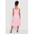 thumbnail image 3 of Women's Smocked Tiered Midi Dress, 3 of 3