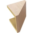 thumbnail image 6 of 8"W x 8"D x 8"H Wide Concord Rough Cedar Woodgrain TimberThane Corbel, Primed Tan, 6 of 6