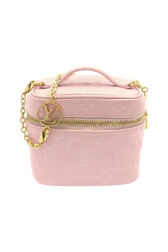 Pre-Owned Louis Vuitton Monogram Empreinte Micro Vanity M82168 Handbag