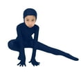 thumbnail image 3 of Fdrone Kids Spandex Halloween Costume Solid Color Long Sleeve Bodysuits Cosplay Bodysuit Girls Jumpsuit Boys Bodysuit Performance Suit Outfits, 3 of 5