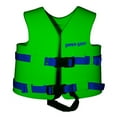 thumbnail image 1 of TRC Recreation Super Soft Child Life Jacket Vest, X Small, Fierce Green, 1 of 6