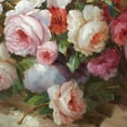 thumbnail image 4 of Romantic Floral Bouquet Canvas Wall Art Multi Warm, 4 of 5