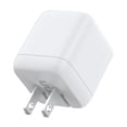thumbnail image 5 of (2 pack) onn 40W Dual USB-C Port Wall Charger, Fast Charging, USB-IF Certified, Foldable Plug, White, 5 of 8