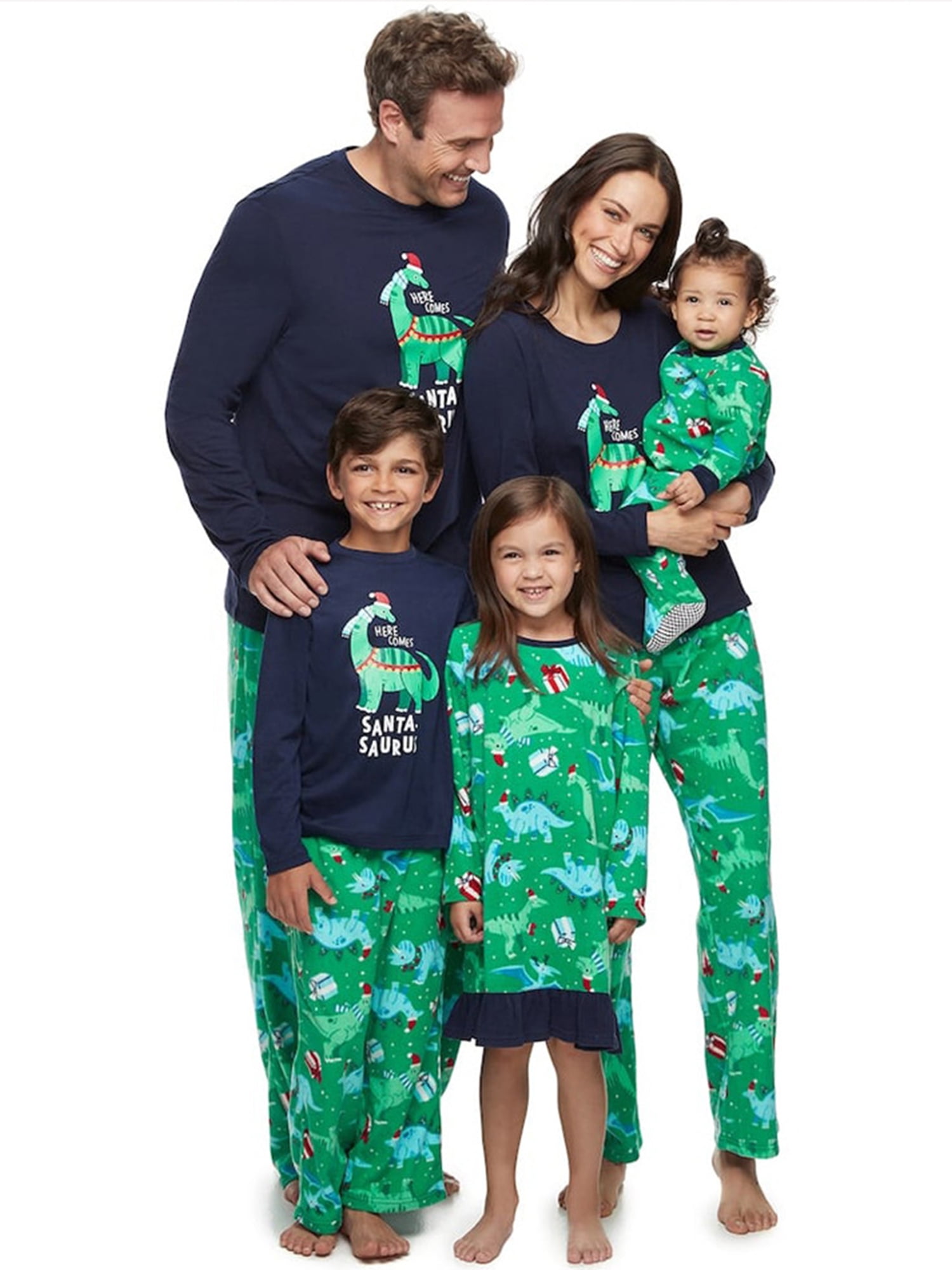 father son matching dinosaur pajamas