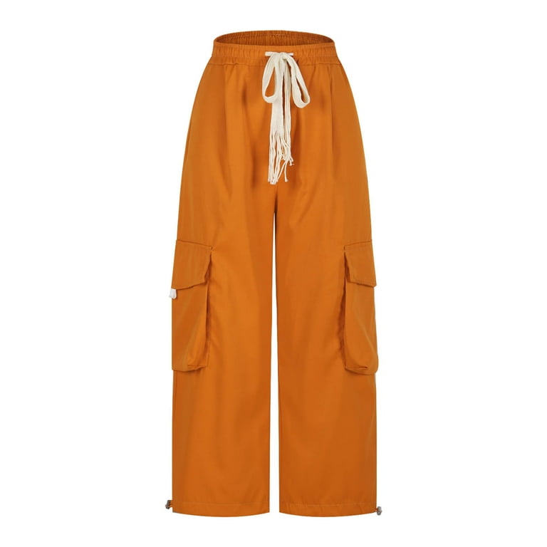 UYISJ Cargo Pants Women Baggy Cargo Pants Parachute Pants UYISJ Cargo Pants Women Baggy Cargo Pants Parachute Pants