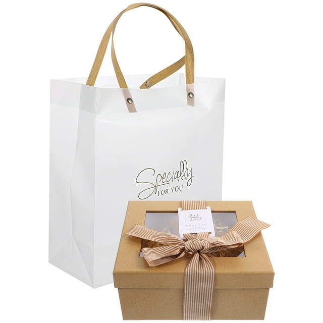 Gift Box with Clear Window Party Favor Box Treat Box for Wedding Bridal Shower