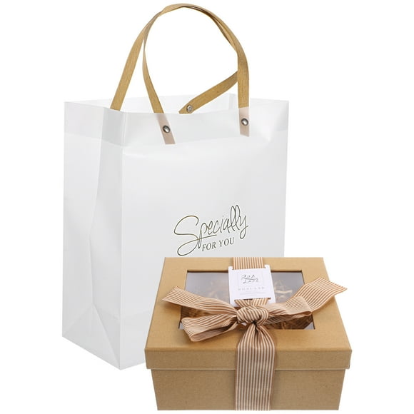 Gift Box with Clear Window Party Favor Box Treat Box for Wedding Bridal Shower
