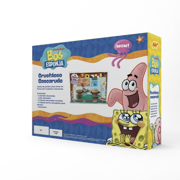 Crustaceo Cascarudo de Acrilico Mi Alegria 2527 Bob Esponja