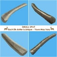 thumbnail image 6 of Deluxe Naturals 6-Pack Small Split Elk Antler Dog Chews, Naturally Shed A-Grade Elk Antler Treat for Toy and Small Dogs (Up to 15 lbs), 6 of 11