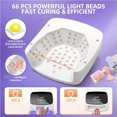 thumbnail image 3 of 288W Nail UV LED Lamp Dryer Nail Drying Lamp For Fast Dry Curing Polish Gel ,High Power, 3 of 6