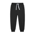 thumbnail image 6 of CHOYURME CHONYURM 4 Pack Boys Cotton Drawstring Jogger Sweatpants Kids Athletic Casual Pants 5-14Y, 6 of 7