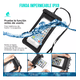 thumbnail image 3 of Juego De Snorkel Con Máscara Gafas, Aletas Negro con Verde, 3 of 5