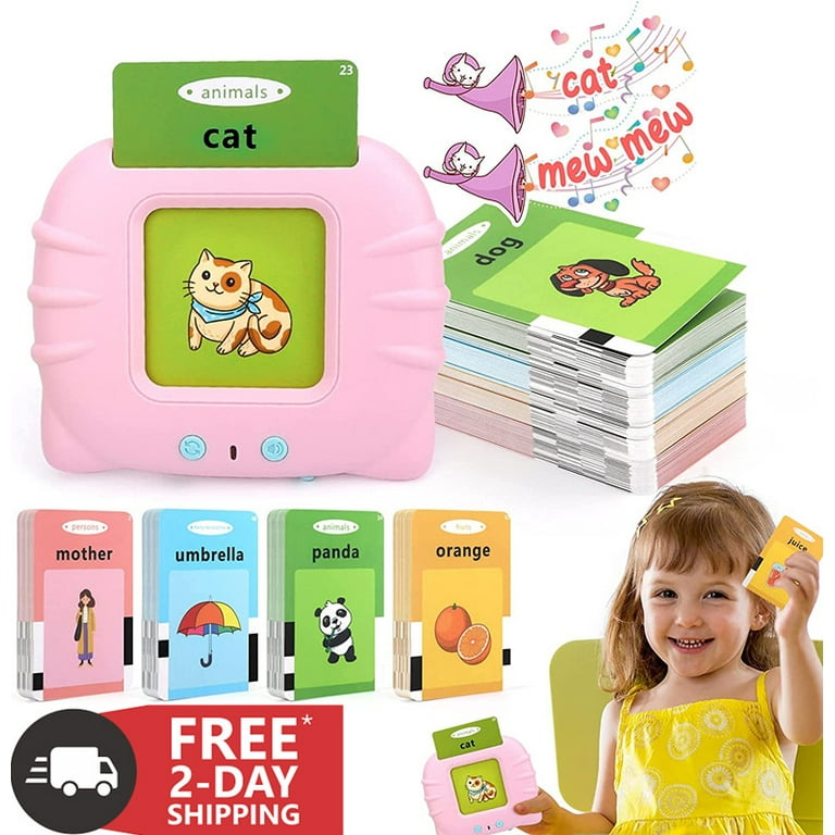 IM Beauty ABC Learning Flash Cards for Toddlers 2-4, Autism Toys