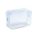 thumbnail image 3 of 5/10/20Pcs 6.7x2x4.5 Inch Clear Zippered Toiletry Carry Pouch Toiletry Bag - Portable Cosmetic Makeup Bag for Vacation Bathroom - Clear Travel Bag for Toiletries & Organizing, 3 of 6